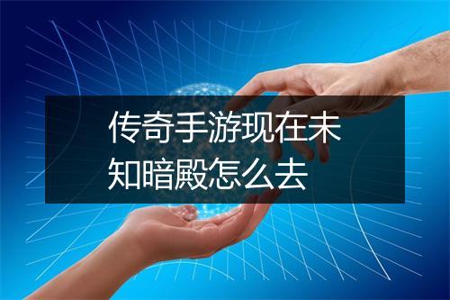 传奇手游现在未知暗殿怎么去