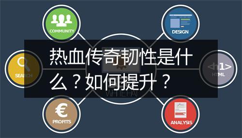 热血传奇韧性是什么？如何提升？