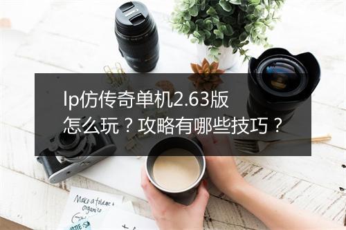 lp仿传奇单机2.63版怎么玩？攻略有哪些技巧？