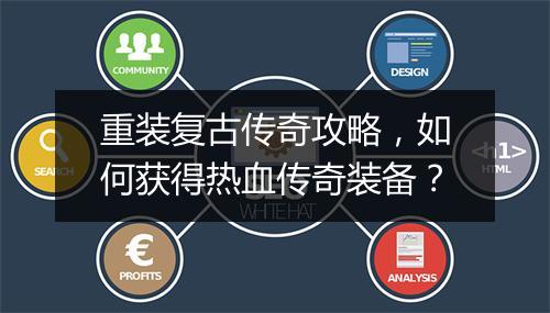 重装复古传奇攻略，如何获得热血传奇装备？