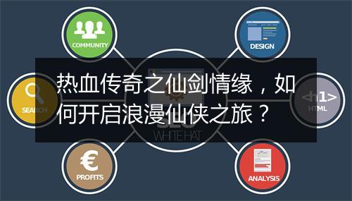 热血传奇之仙剑情缘，如何开启浪漫仙侠之旅？