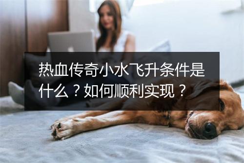 热血传奇小水飞升条件是什么？如何顺利实现？