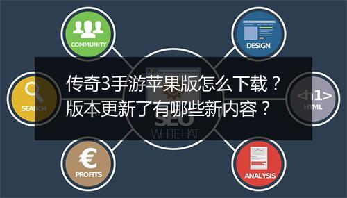 传奇3手游苹果版怎么下载？版本更新了有哪些新内容？