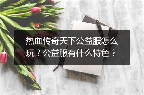 热血传奇天下公益服怎么玩？公益服有什么特色？
