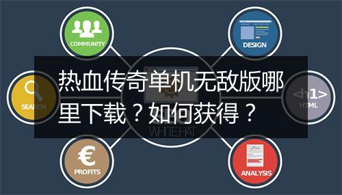 热血传奇单机无敌版哪里下载？如何获得？