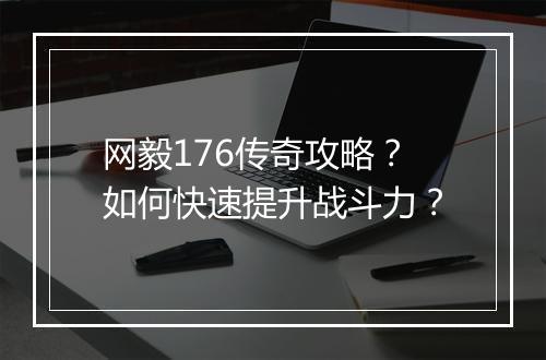 网毅176传奇攻略？如何快速提升战斗力？