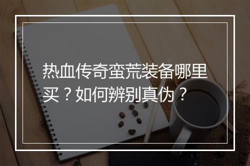热血传奇蛮荒装备哪里买？如何辨别真伪？