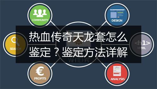 热血传奇天龙套怎么鉴定？鉴定方法详解