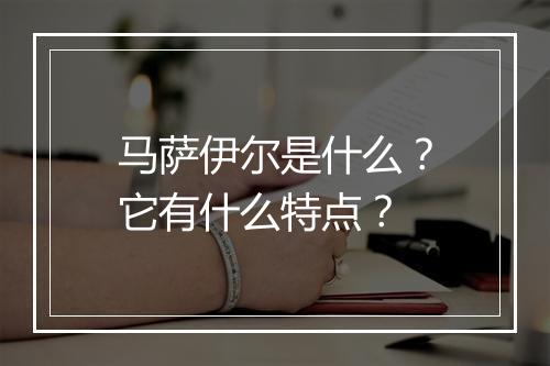 马萨伊尔是什么？它有什么特点？