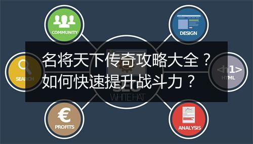 名将天下传奇攻略大全？如何快速提升战斗力？