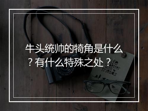 牛头统帅的犄角是什么？有什么特殊之处？