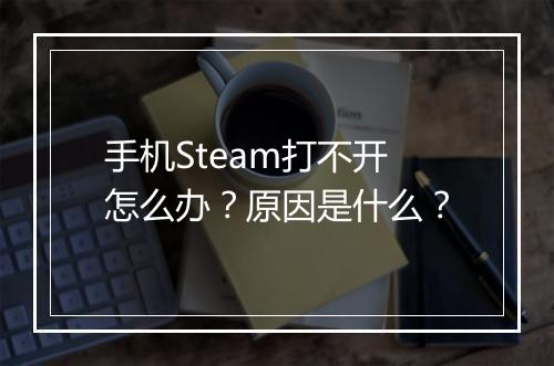 手机Steam打不开怎么办？原因是什么？