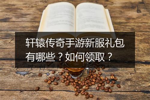 轩辕传奇手游新服礼包有哪些？如何领取？