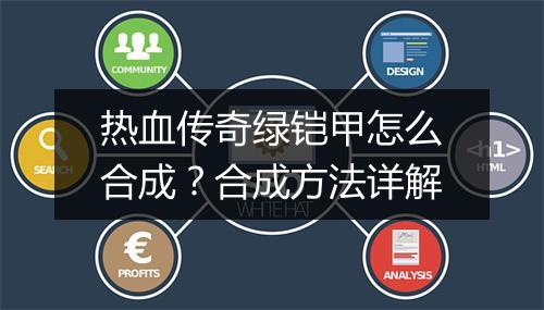 热血传奇绿铠甲怎么合成？合成方法详解