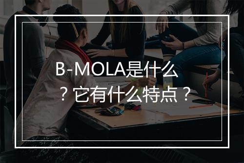 B-MOLA是什么？它有什么特点？