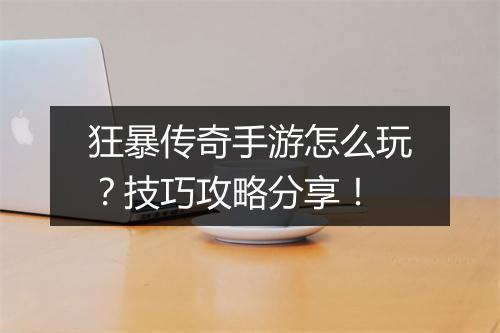 狂暴传奇手游怎么玩？技巧攻略分享！