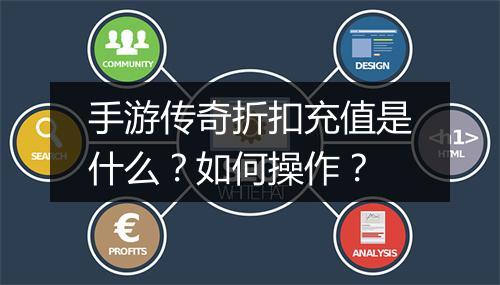 手游传奇折扣充值是什么？如何操作？