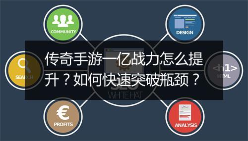 传奇手游一亿战力怎么提升？如何快速突破瓶颈？