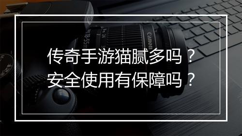 传奇手游猫腻多吗？安全使用有保障吗？