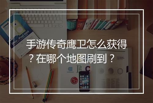 手游传奇鹰卫怎么获得？在哪个地图刷到？