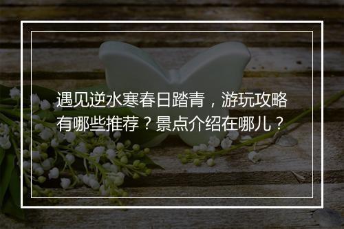 遇见逆水寒春日踏青，游玩攻略有哪些推荐？景点介绍在哪儿？