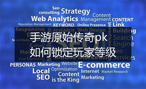 手游原始传奇pk如何锁定玩家等级