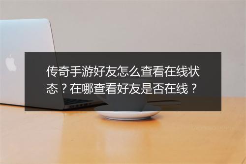 传奇手游好友怎么查看在线状态？在哪查看好友是否在线？