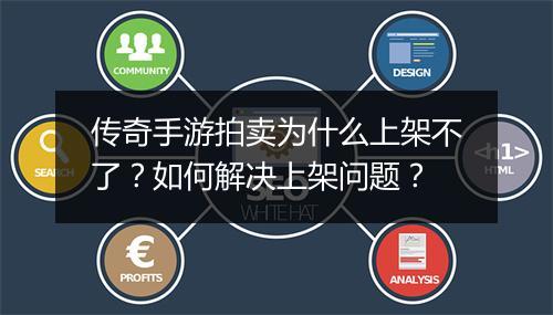 传奇手游拍卖为什么上架不了？如何解决上架问题？