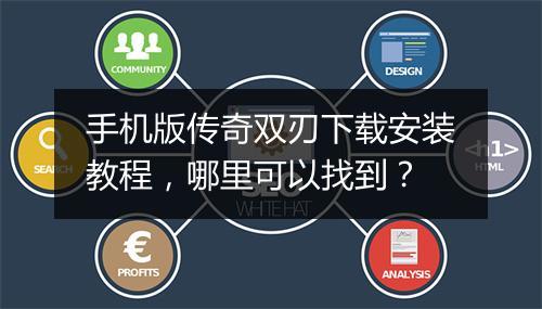 手机版传奇双刃下载安装教程，哪里可以找到？