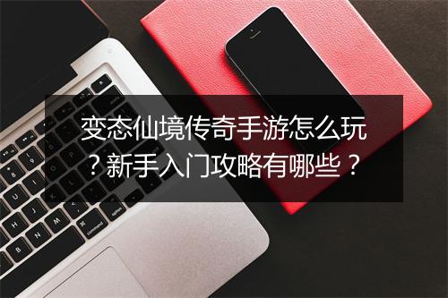 变态仙境传奇手游怎么玩？新手入门攻略有哪些？