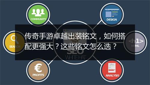 传奇手游卓越出装铭文，如何搭配更强大？这些铭文怎么选？
