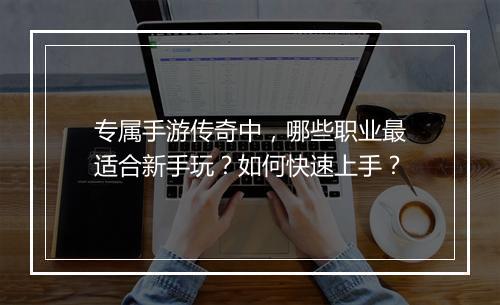 专属手游传奇中，哪些职业最适合新手玩？如何快速上手？