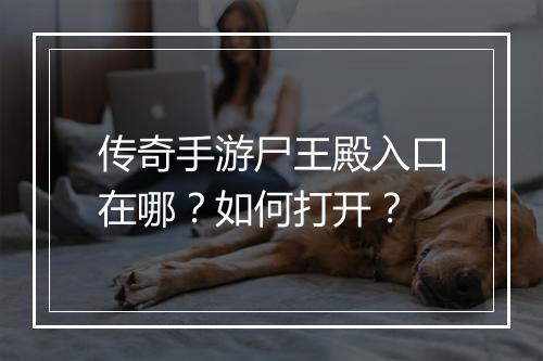 传奇手游尸王殿入口在哪？如何打开？