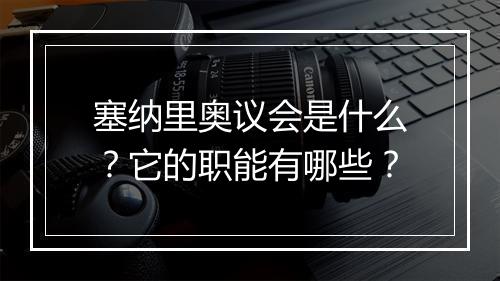 塞纳里奥议会是什么？它的职能有哪些？