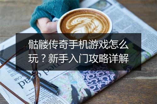 骷髅传奇手机游戏怎么玩？新手入门攻略详解