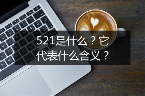 521是什么？它代表什么含义？