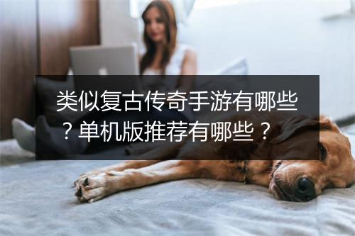 类似复古传奇手游有哪些？单机版推荐有哪些？