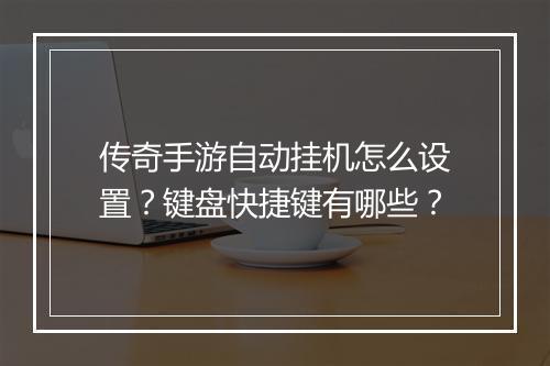 传奇手游自动挂机怎么设置？键盘快捷键有哪些？