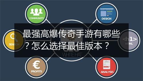 最强高爆传奇手游有哪些？怎么选择最佳版本？