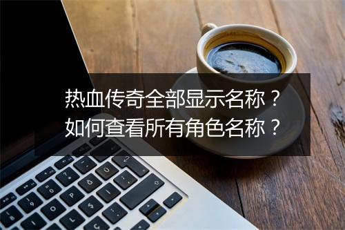 热血传奇全部显示名称？如何查看所有角色名称？