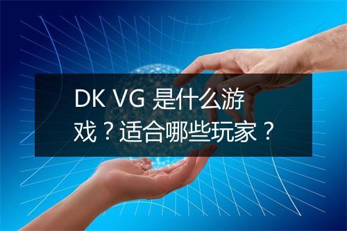 DK VG 是什么游戏？适合哪些玩家？