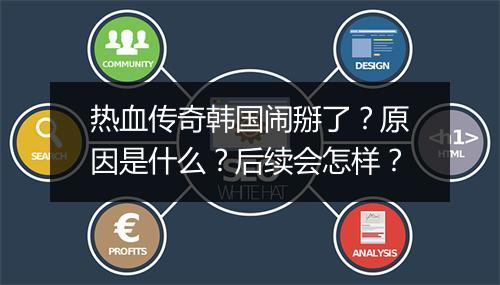 热血传奇韩国闹掰了？原因是什么？后续会怎样？