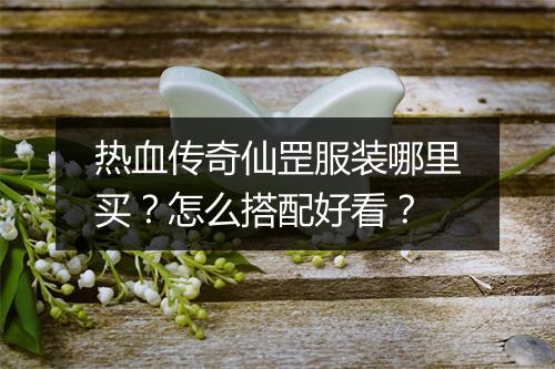 热血传奇仙罡服装哪里买？怎么搭配好看？