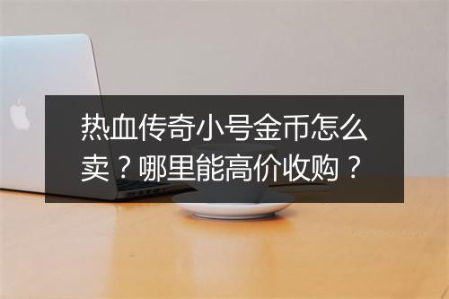 热血传奇小号金币怎么卖？哪里能高价收购？