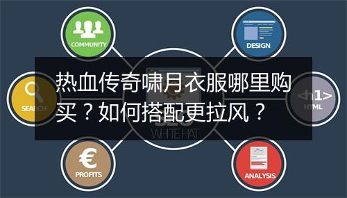 热血传奇啸月衣服哪里购买？如何搭配更拉风？