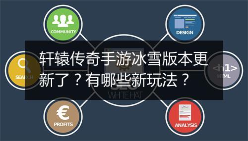 轩辕传奇手游冰雪版本更新了？有哪些新玩法？