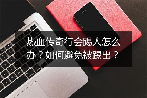 热血传奇行会踢人怎么办？如何避免被踢出？
