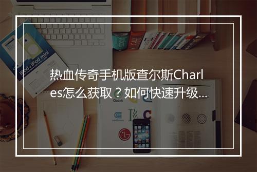 热血传奇手机版查尔斯Charles怎么获取？如何快速升级？