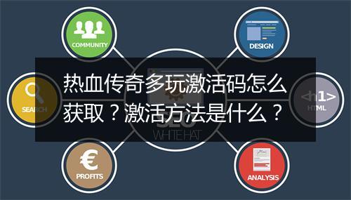热血传奇多玩激活码怎么获取？激活方法是什么？