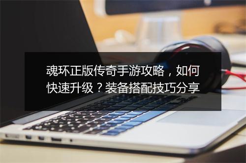 魂环正版传奇手游攻略，如何快速升级？装备搭配技巧分享